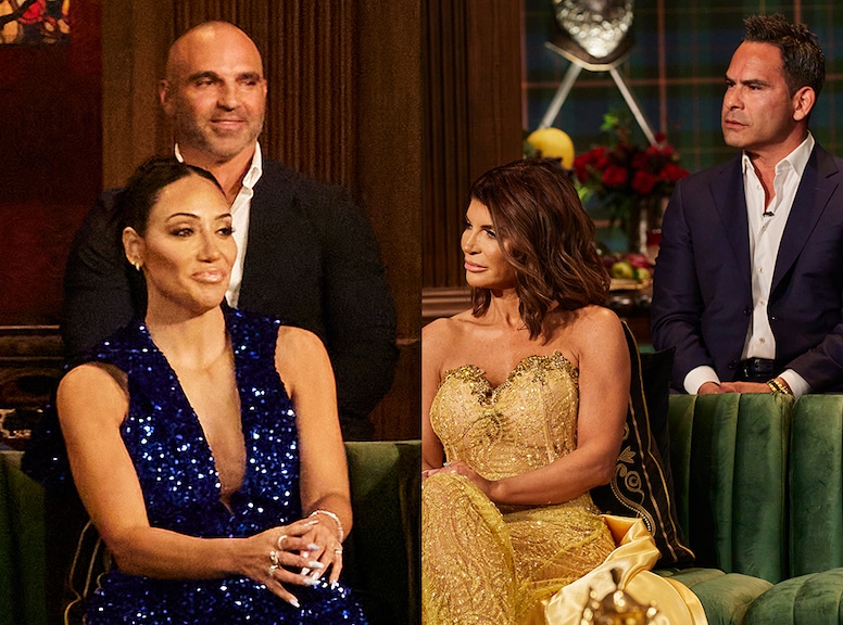 Melissa Gorga, Joe Gorga, Teresa Giudice, Luis Ruelas, RHOJ Reunion