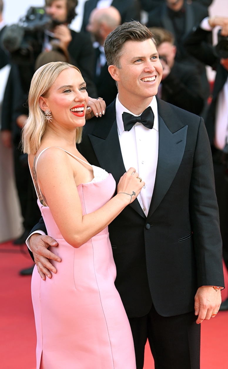 Colin Jost, Scarlett Johansson, Cannes 2023